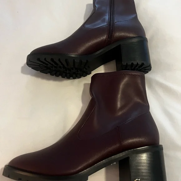 Coach Brown Ankle Boots size 10 - Picture 3 of 7